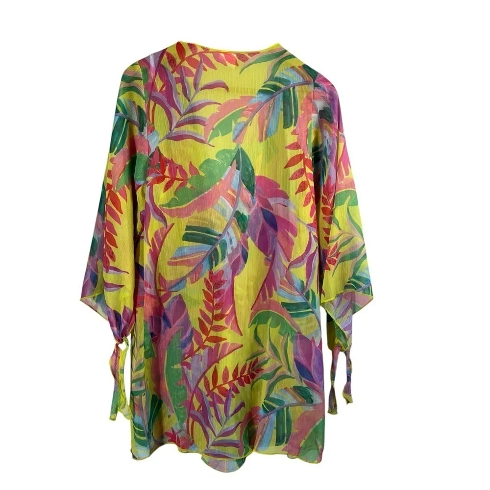 BECCA Costa Bella Chiffon‎ Coverup Tunic Dress